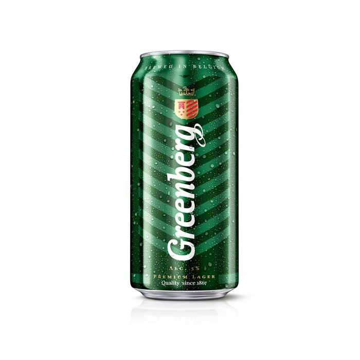 Greenberg Premium Lager Beer Cans 50Cl 24x50cl by greenberg - Compare prices in UAE